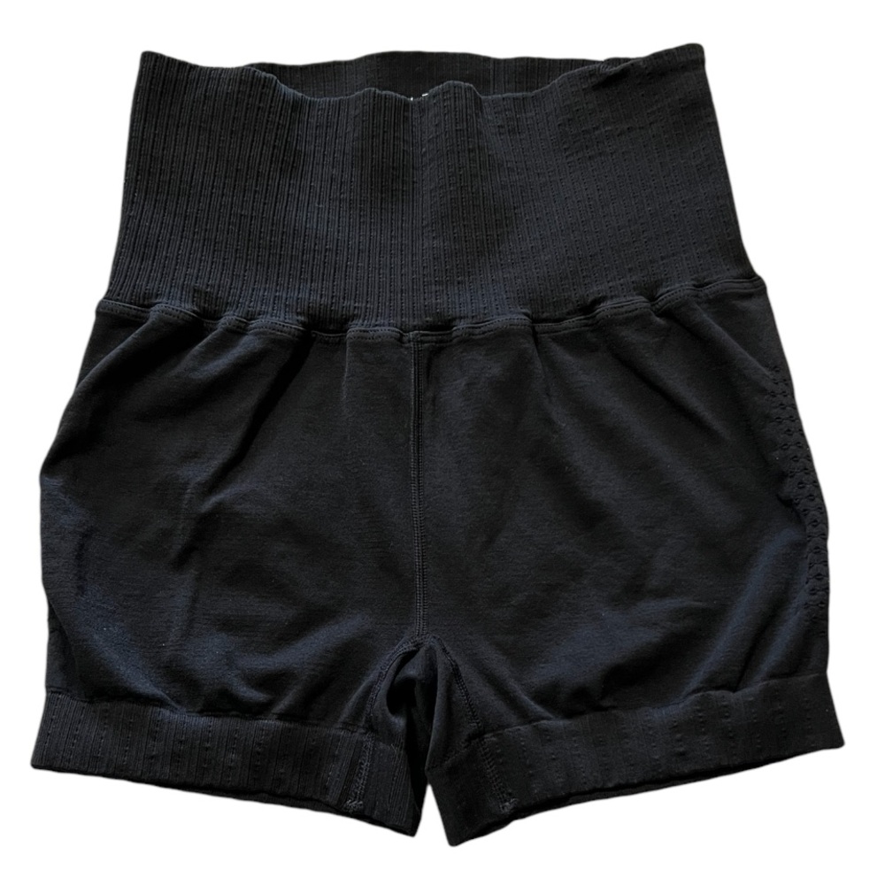 Free People Movement Good Karma Shorts XS/S Black NWOT